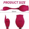 Rose Vibrator for Women, G Spot Clitoral Stimulator Massager for Couples