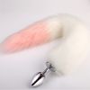 Metal Feather Anal Toys Fox Tail Anal Plug Erotic Anus Toy Butt Plug Sex Toys for Woman and Men Sexy Butt Plug Adult Accessories